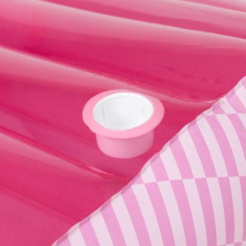 Chaise Longue Gonflable Piscine Pvc Rose