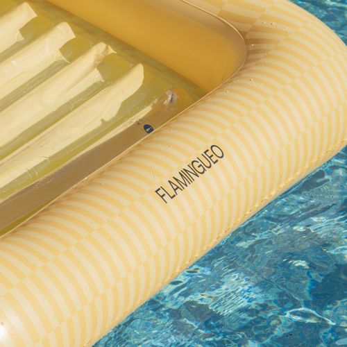 Matelas Gonflable Piscine Pvc Jaune