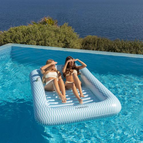 Matelas Gonflable Piscine Pvc Bleu