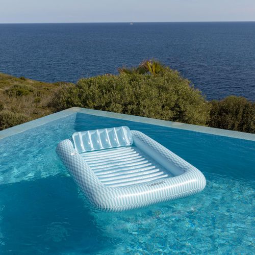 Matelas Gonflable Piscine Pvc Bleu