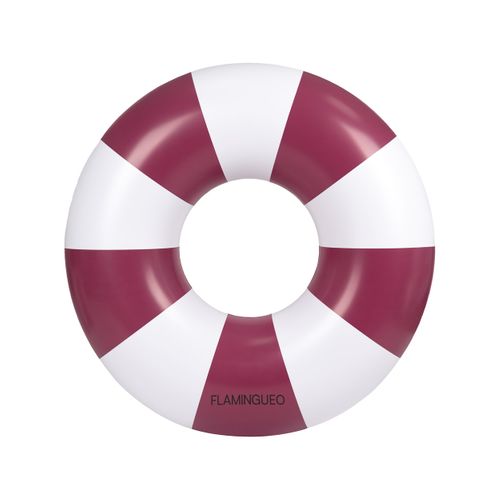 Bouée Piscine Geante Pvc Bordeaux 110 X 110 Cm