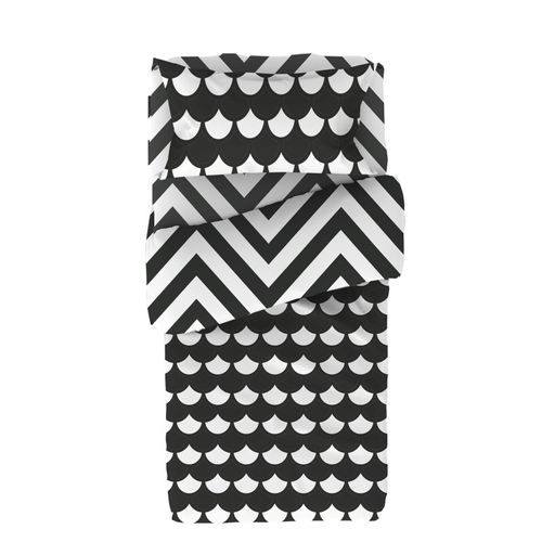 Housse De Couette Pack 2 + Coussins Coton Blanc 90x190cm