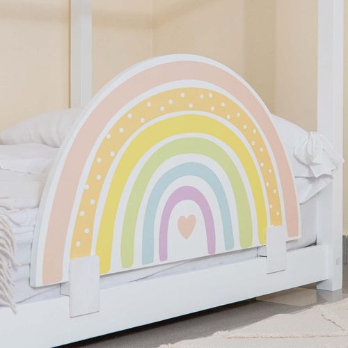 Barrière De Lit En Aggloméré Multicolore 44x87x3cm