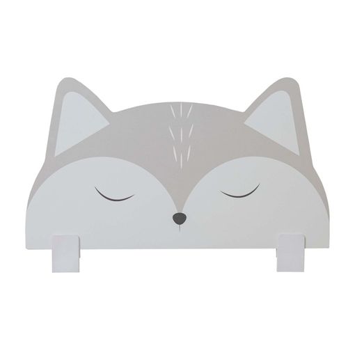 Barrière De Lit En Aggloméré Gris Fox 50x87x3cm
