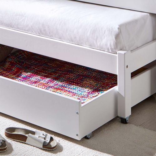 Tiroir De Rangement Blanc 24x190x90 Cm