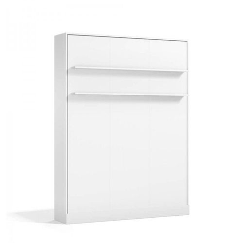 Lit Escamotable Vertical Blanc 135x200cm