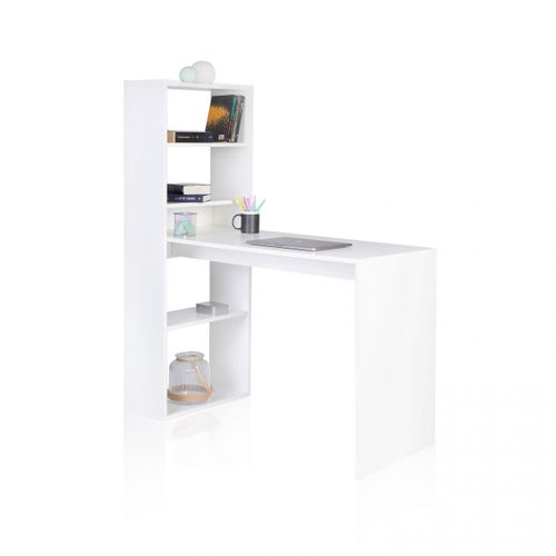 Table D'étude Qanik Avec Étagères