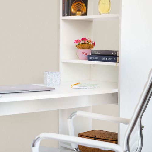 Table D'étude Qanik Avec Étagères