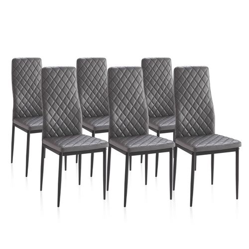 Lot De 6 Chaises De Salle à Manger Lacey
