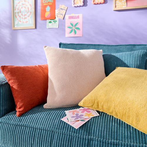 Coussin 45x45 cm PILAR Jaune