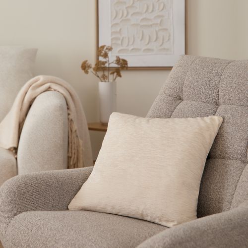 Coussin 45x45 cm PILAR Ecru