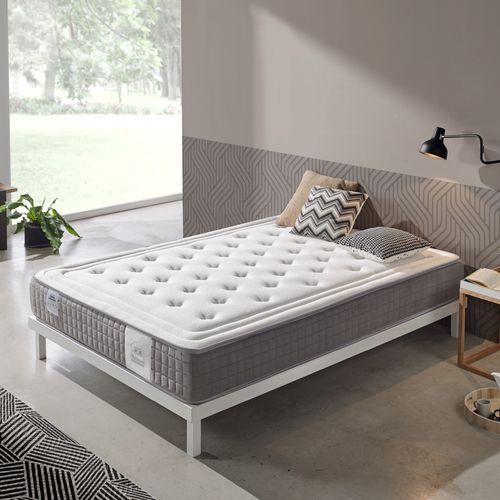 Matelas à Ressorts Ensachés 80x190 Cm Platinum Premium - Épaisseur +/- 24 Cm - Ferme/mi-ferme
