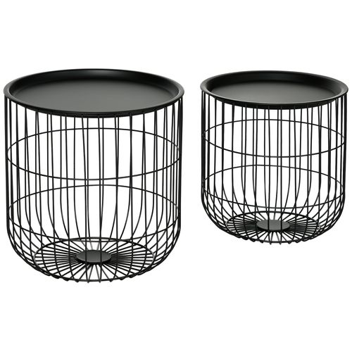 Table De Bistrot Table De Jardin Ronde, Table D'appoint En Rotin, Pour Terrasse Et Balcon