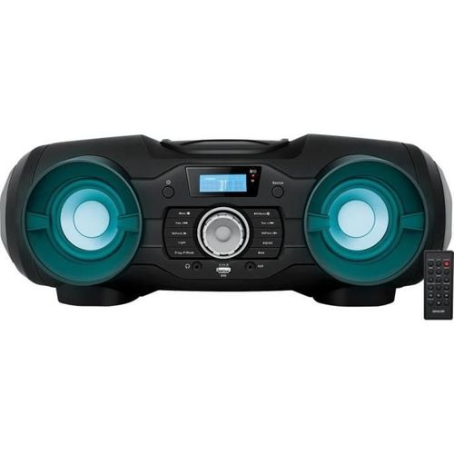 Boombox Avec Cd, Bt, Mp3, USB, Aux Et Radio Fm - Spt 5800
