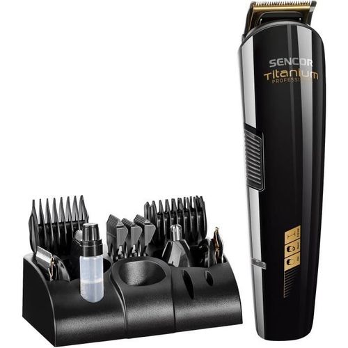 Tondeuse à Cheveux Professionnelle - Shp 8305bk - 12 Accessoires - Noir