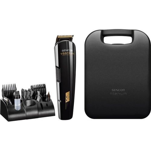 Tondeuse à Cheveux Professionnelle - Shp 8305bk - 12 Accessoires - Noir