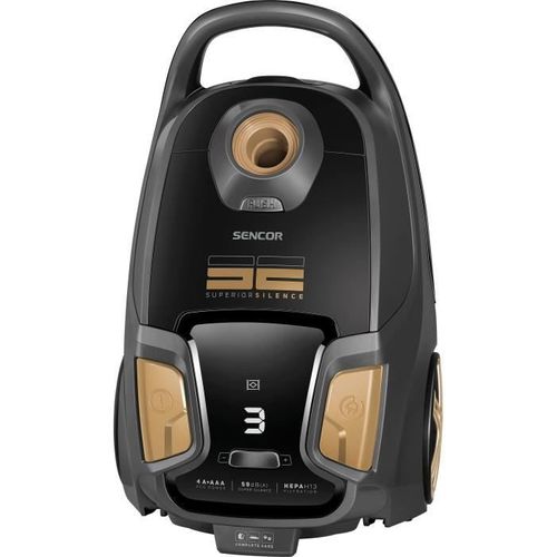 Aspirateur Traineau Avec Sac - Svc 9300bk - 600 W - 59 dB - Noir