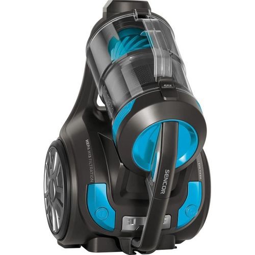 Aspirateur Traineau Sans Sac - Svc 1086tq - 700 W - 78 dB - 3,5 L - Noir / Bleu