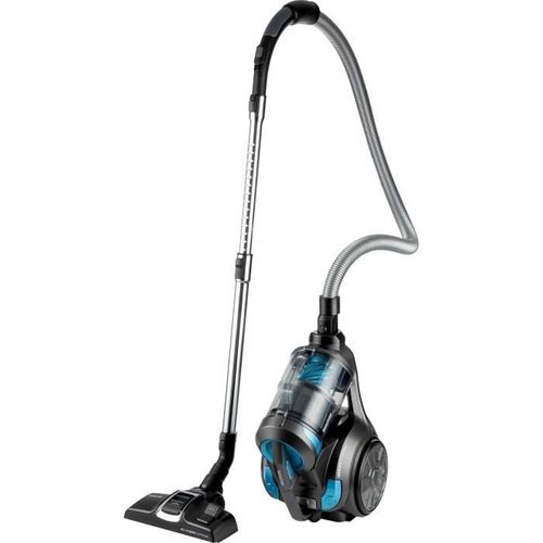 Aspirateur Traineau Sans Sac - Svc 1086tq - 700 W - 78 dB - 3,5 L - Noir / Bleu