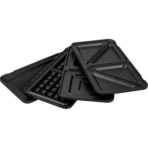 Appareil à Croque-monsieur 4 En 1 - Ssm 9940ss - 900 W - 4 Plaques - Boîtier Cooltouch - Argent