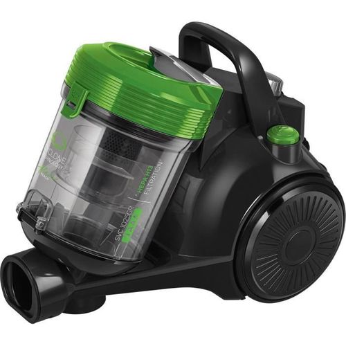 Aspirateur Traineau Sans Sac - Svc 1025gr - 700 W - 78 dB - 2 L - Noir / Vert