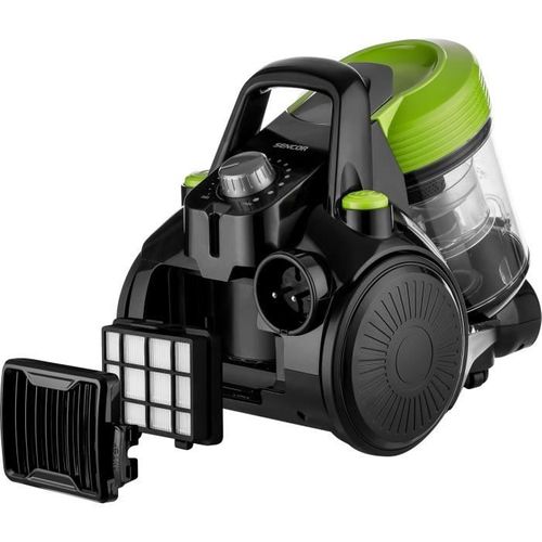 Aspirateur Traineau Sans Sac - Svc 1025gr - 700 W - 78 dB - 2 L - Noir / Vert