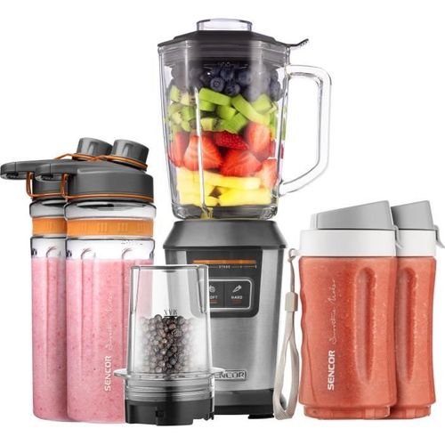 Blender Smoothie - Sencor - Sbl 7570ss - 800 W - Argent