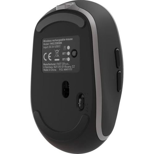 Souris Sans Fil Rechargeable - Noble - Yms 2085bk