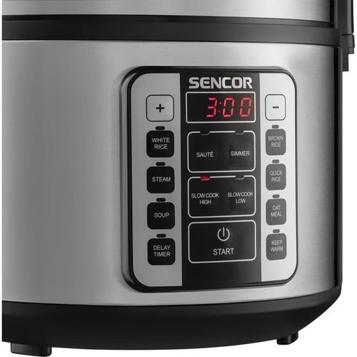 Cuiseur à Riz Multifonctionnel - Srm 3151bk - 700 W - 1,5 L - Acier Inoxydable