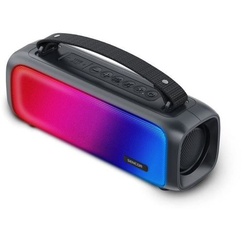 Enceinte Bluetooth Portable - Sss 3000 Kids Light Speaker - 16 W - 2 Haut-parleurs - Ipx4 - Noir