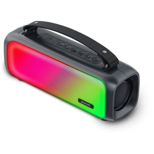 Enceinte Bluetooth Portable - Sss 3000 Kids Light Speaker - 16 W - 2 Haut-parleurs - Ipx4 - Noir