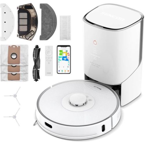 Aspirateur Robot Laveur - Srv 9385wh - 4000 Pa - 200 Min - 70 dB - Blanc