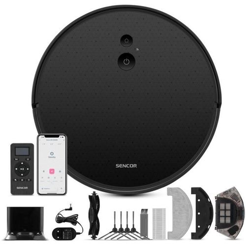 Aspirateur Robot Laveur - Srv 6450bk - 3000 Pa - 140 Min - 60 dB - Noir