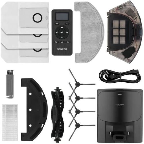 Aspirateur Robot Laveur - Srv-6485bk - 3000 Pa - 140 Min - 60 dB - Noir