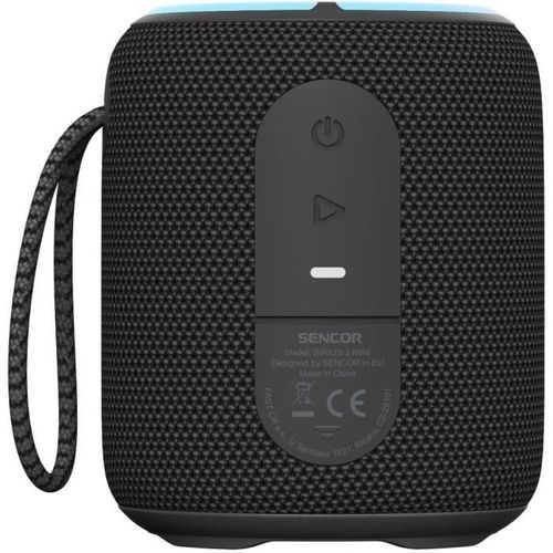 Enceinte Bluetooth - Sirius 2 Mini Black