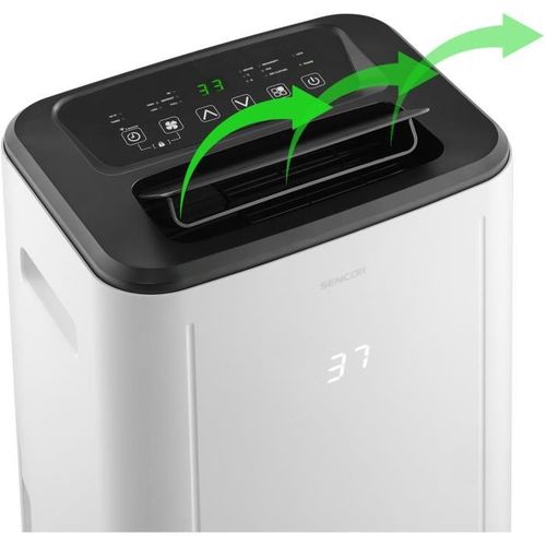 Déshumidificateur Mobile Intelligent - Sdh 2028wh - 360 W - 20 L/jour - Réservoir : 6 L - Blanc