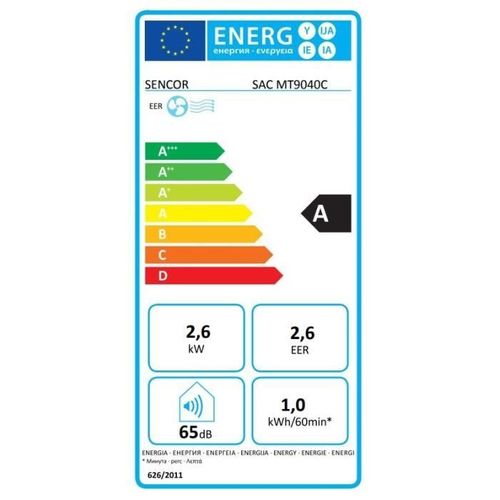 Climatiseur Mobile - Sac Mt9040c