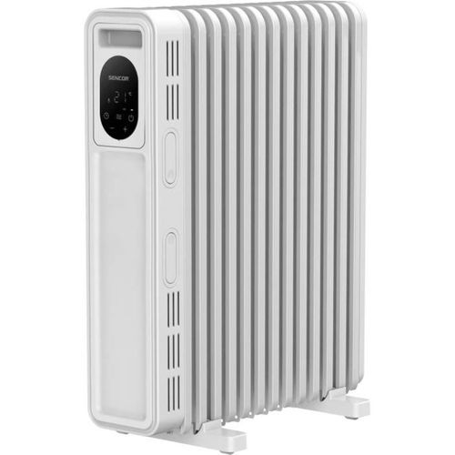 Radiateur Électrique Bain D’huile - Soh 6213wh - 2500 W - Panneau De Commande Numérique - Blanc