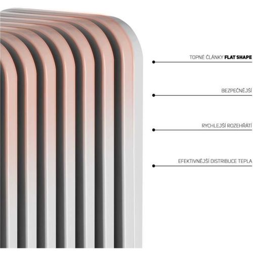 Radiateur Électrique Bain D’huile - Soh 3411wh - 2300 W - 2 Boutons - Blanc