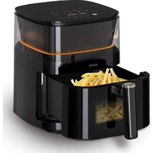 Friteuse à Air Chaud - Sfr 5050bk - Capacité 5 L - 10 Programmes De Cuisson - 1500 W - Noir