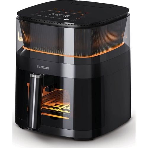 Friteuse à Air Chaud - Sfr 5050bk - Capacité 5 L - 10 Programmes De Cuisson - 1500 W - Noir