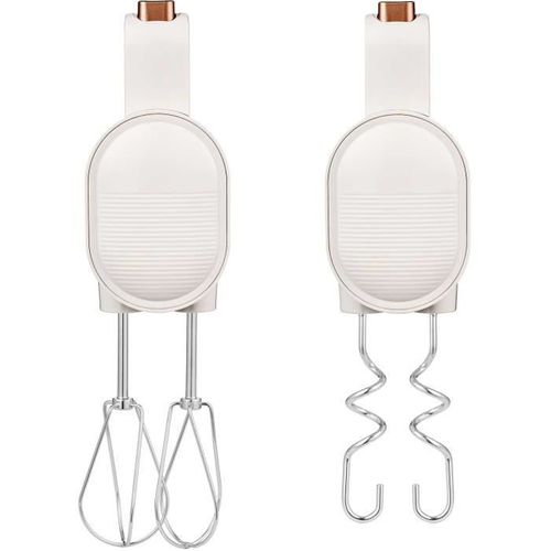 Batteur à Main - Shm 9130wh - 8 Vitesses - Sans Fil - Blanc