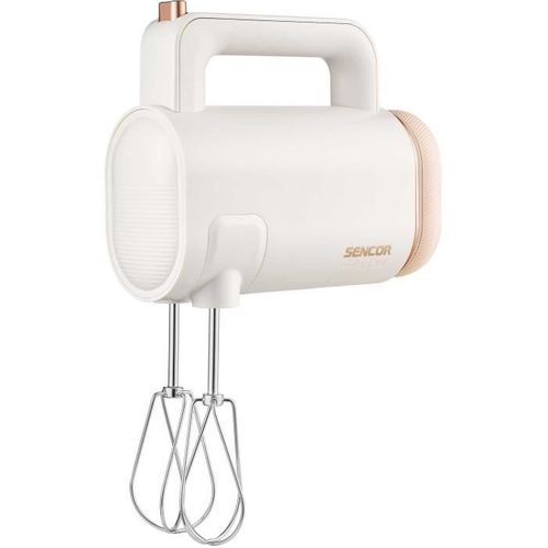 Batteur à Main - Shm 9130wh - 8 Vitesses - Sans Fil - Blanc