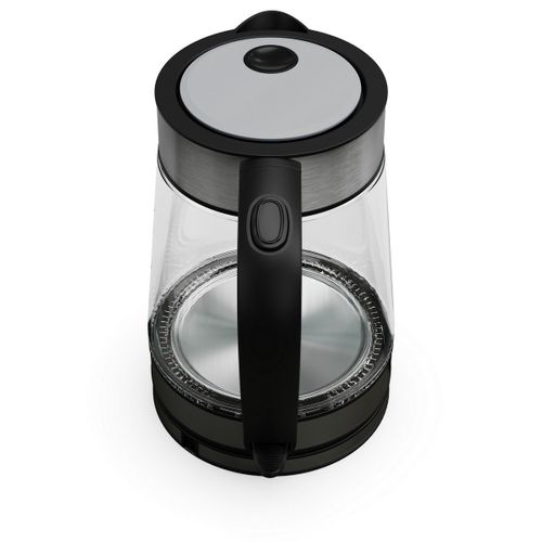 Bouilloire Sans Fil 1.70l 2200w Verre/inox - Kt300x