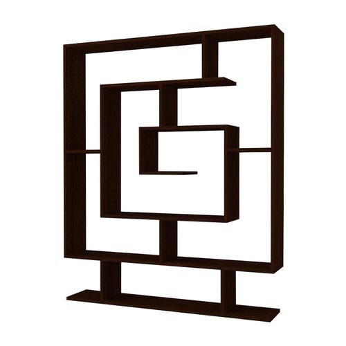 Étagère Bibliothèque Dontan L125cm Bois Foncé