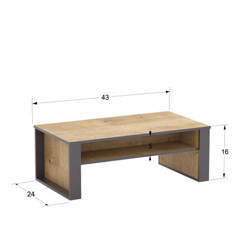 Table Basse Manhattan De  110 Cm