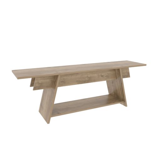 Meuble TV Lanca 120 Cm Design Scandinavien, Simple Et Chic