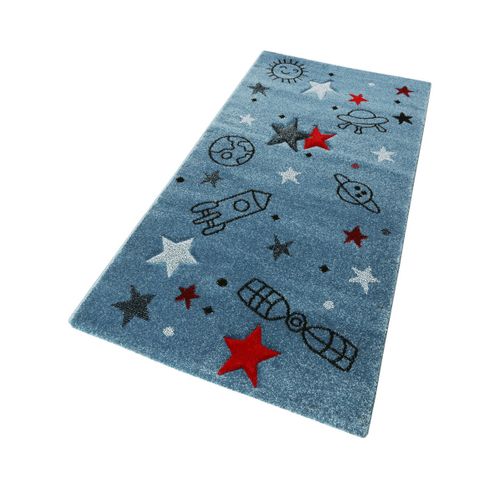 Tapis Pour Chambre Enfant Yoda Home Bleu 80x150
