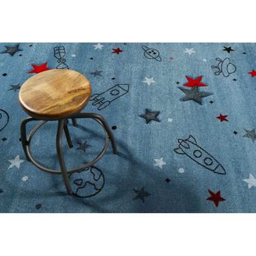 Tapis Pour Chambre Enfant Yoda Home Bleu 120x170