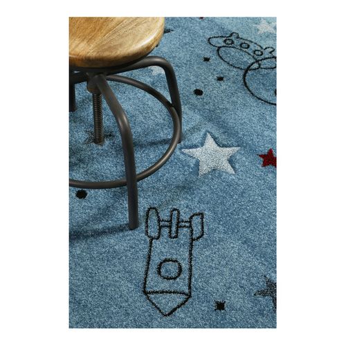 Tapis Pour Chambre Enfant Yoda Home Bleu 120x170